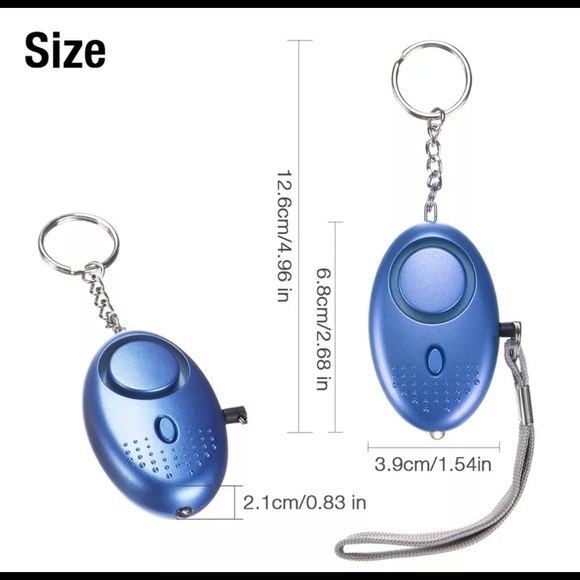 Personal KeyChain Alarm With LED Light - Picture 12 of 13